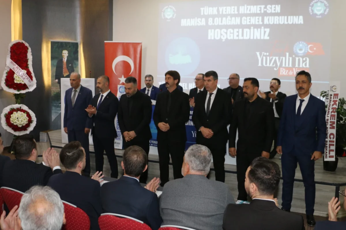 Hakan Göktaş, Manisa Türk Yerel Hizmet-Sen Başkanlığına Yeniden Seçildi