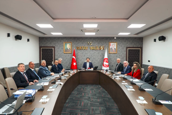 Hatay'da İl Toprak Koruma Kurulu Toplantısı yapıldı