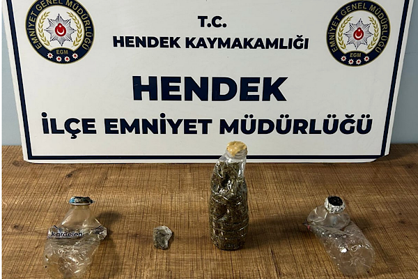 Hendek’te uyuşturucu operasyonu