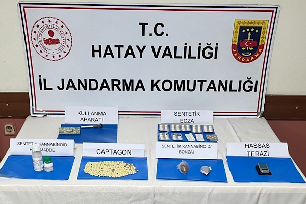 İskenderun’da uyuşturucu operasyonu