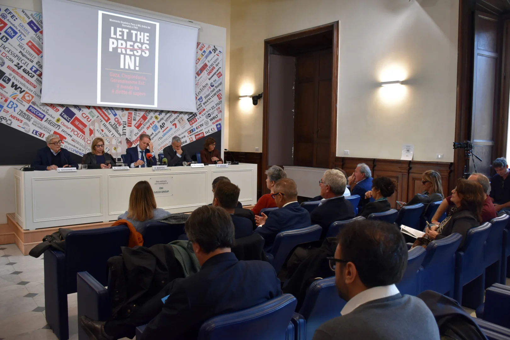 İtalyan basın meslek odaları "uluslararası basının Gazze'ye girmesi" çağrısı yaptı