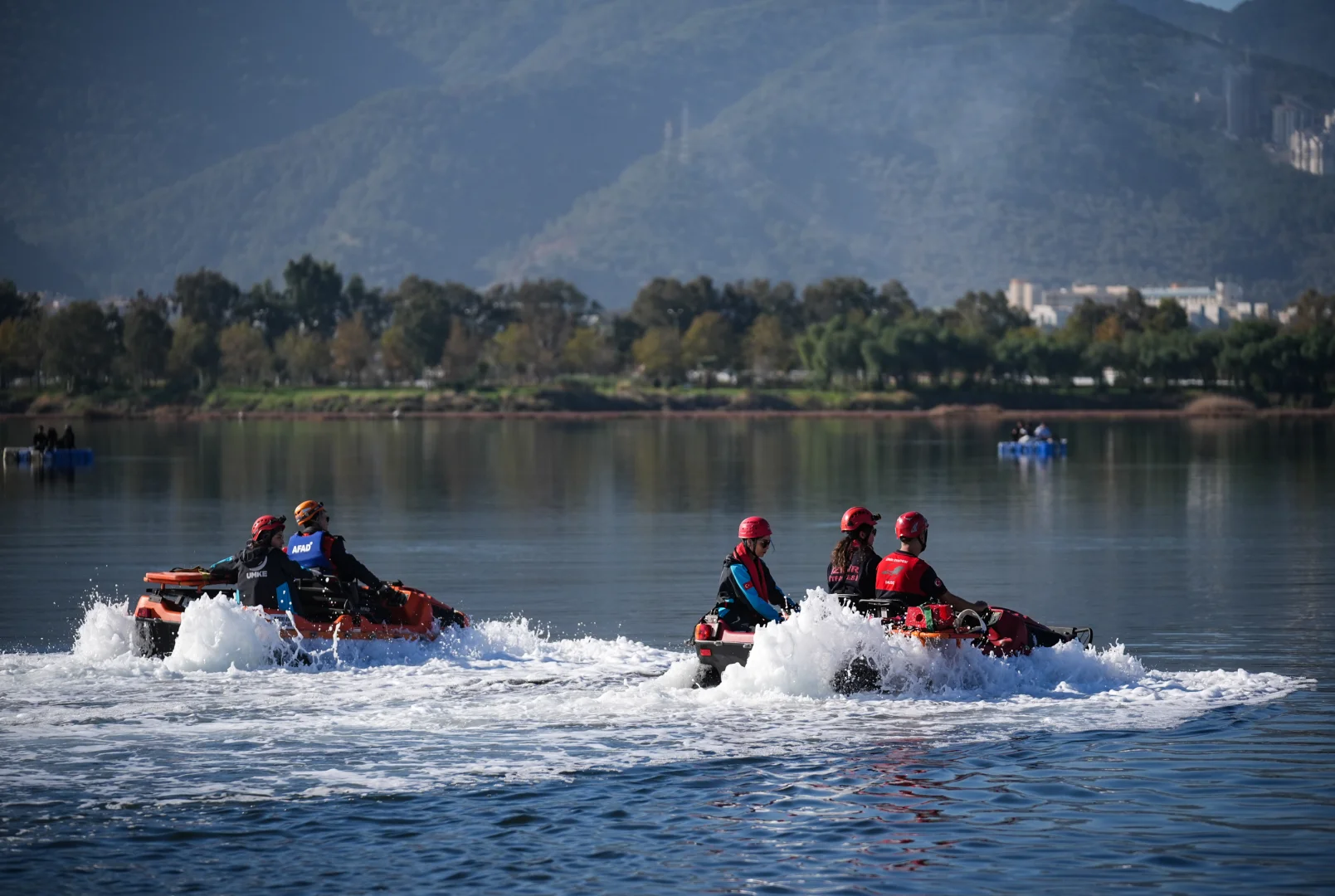İzmir'de sel senaryosuyla tatbikat yapıldı