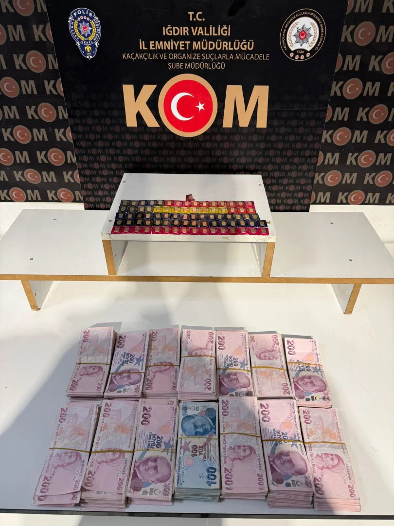 Iğdır'da kuyumculara sahte altın satan 3 kişi gözaltına alındı