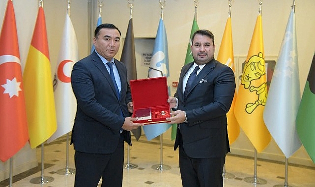 Kahramankazan Belediyesi ile Kırgızistan Narın Belediyesi arasında 'Kardeş Şehir Protokolü' imzalandı