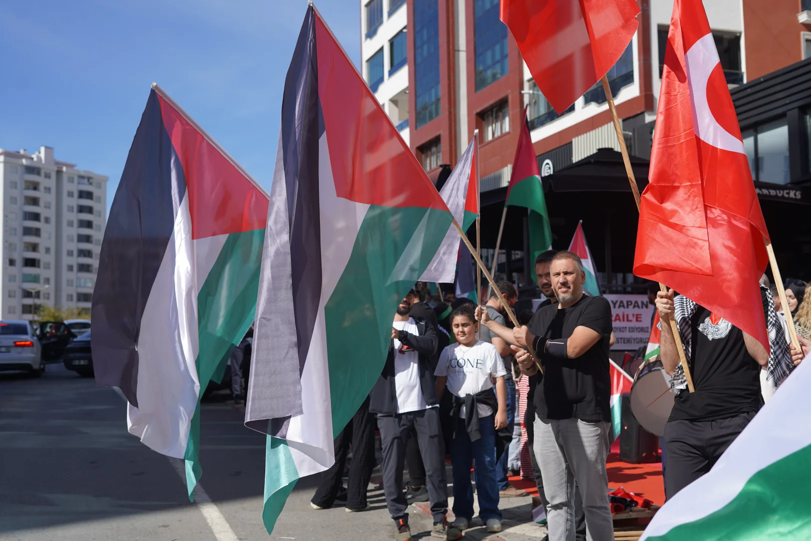 Kahramanmaraş'ta, Filistin'e destek eylemleri sürüyor