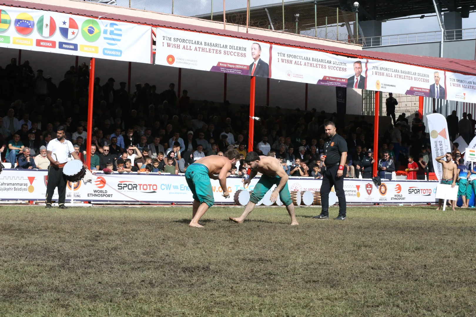 Kahramanmaraş'ta Karakucak Güreşleri Dünya Şampiyonası sona erdi