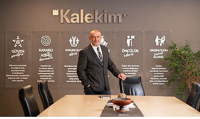Kalekim, 2025’in ilk dokuz ayını  800 milyon TL net karla kapattı