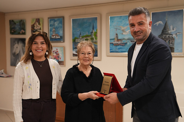 Kartal’da "Atölye No 10 Karma Yağlı Boya Resim Sergisi” açıldı