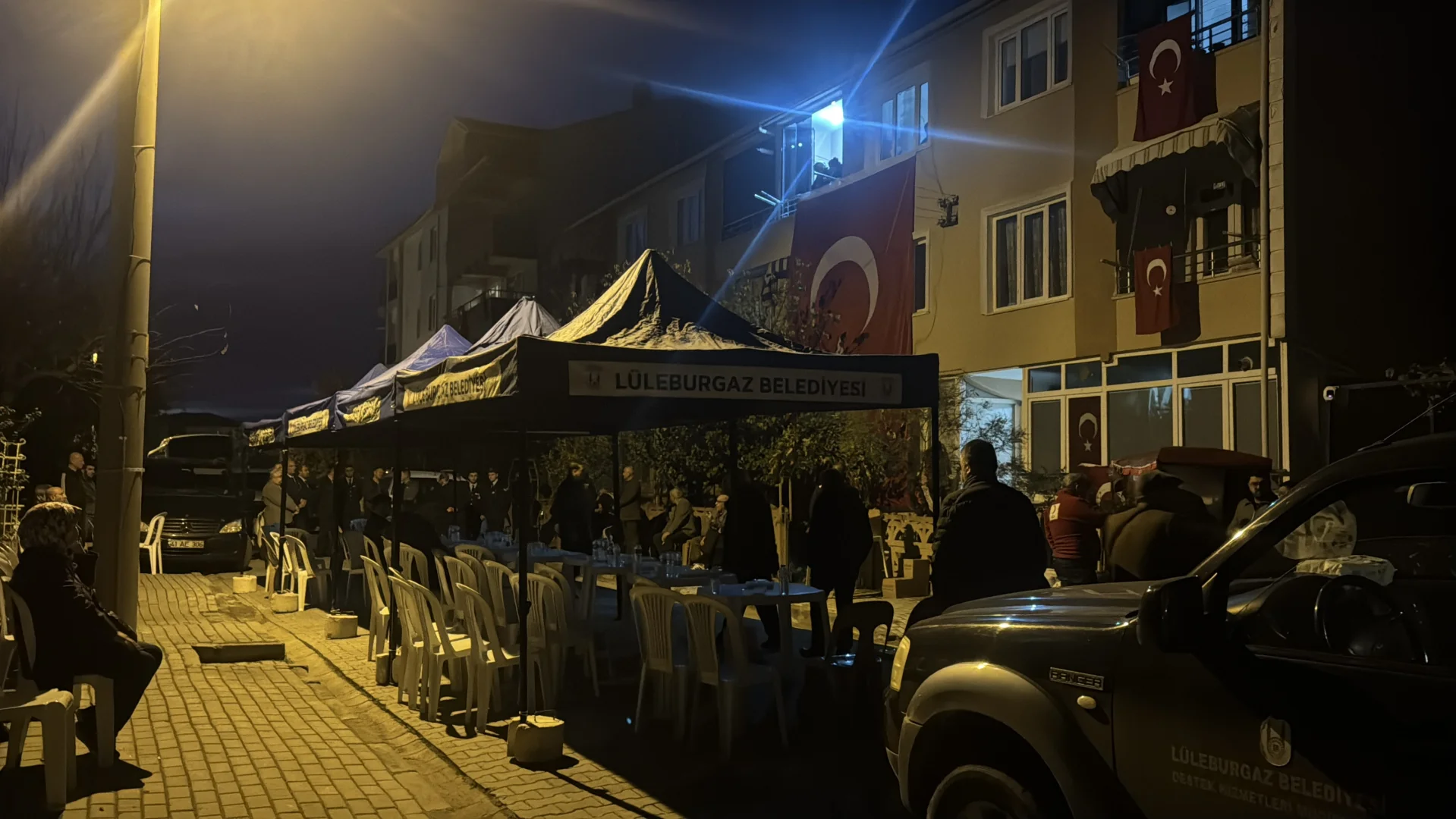 Kırklareli'nde şehit Berkay Karaca'nın ailesi taziyeleri kabul etti