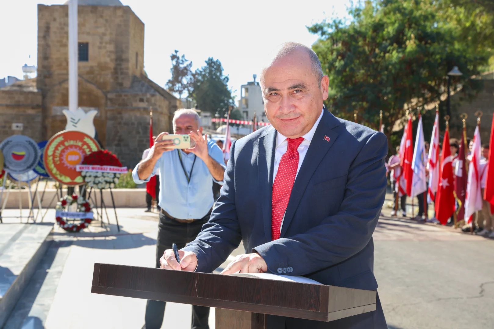 KKTC'nin başkenti Lefkoşa'da 29 Ekim Cumhuriyet Bayramı kutlandı