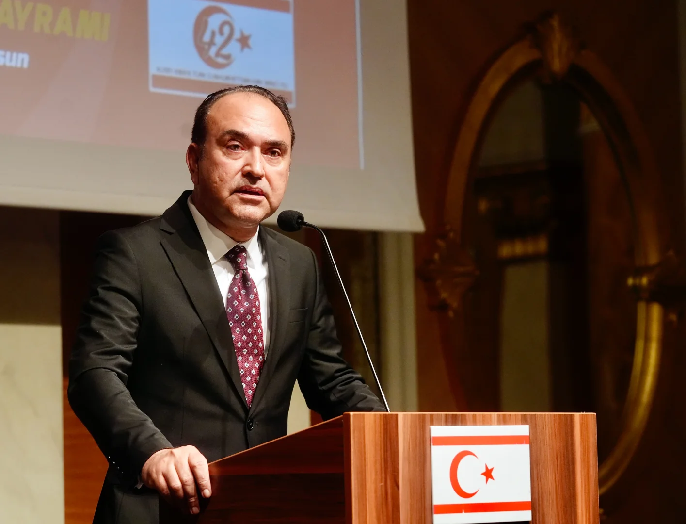 KKTC'nin kuruluşunun 42. yıl dönümü dolayısıyla İstanbul'da Cumhuriyet resepsiyonu verildi