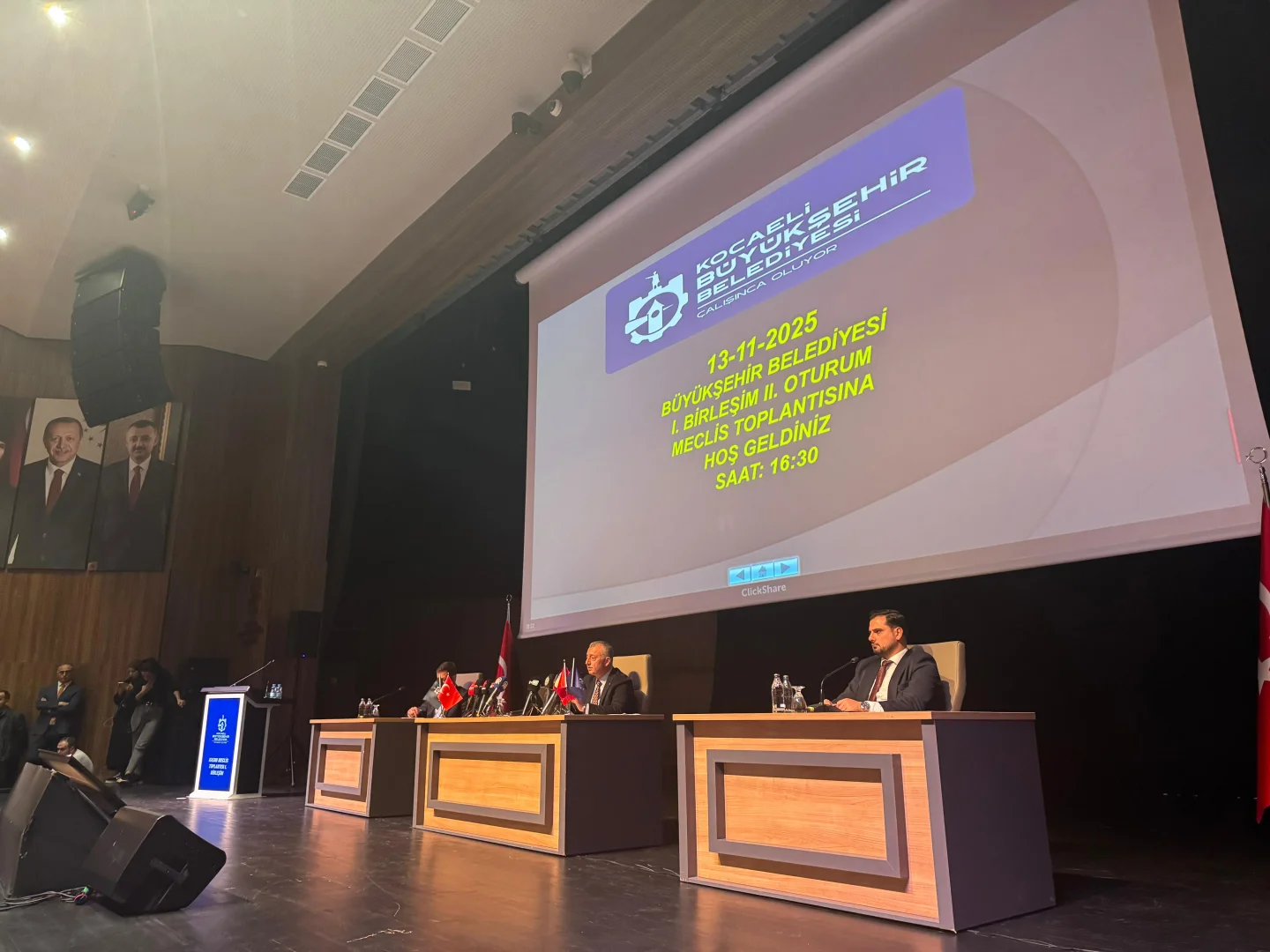 Kocaeli Büyükşehir Belediyesi kasım ayı olağan meclis toplantısı yapıldı