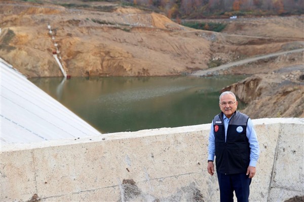 Korgan Barajı'nda su tutumuna başlandı