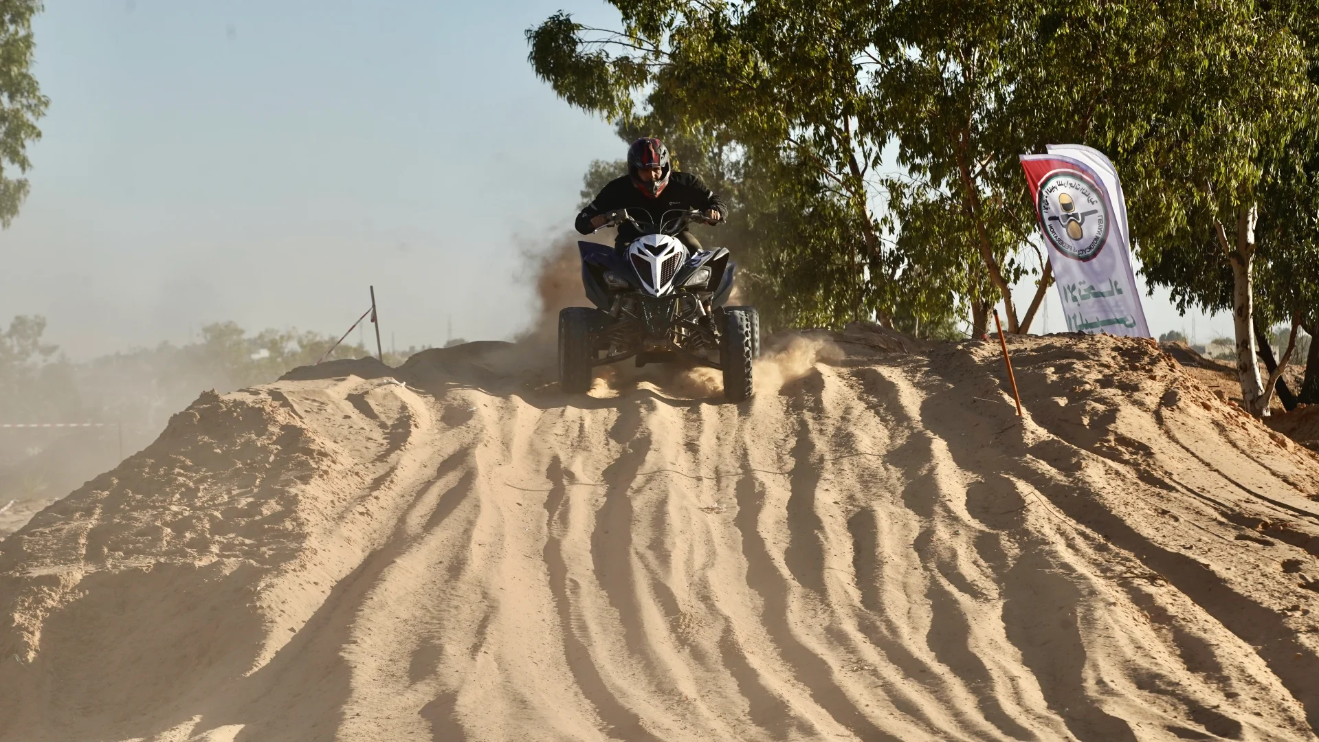 Libya'da ATV ve motokros offroad yarışı düzenlendi