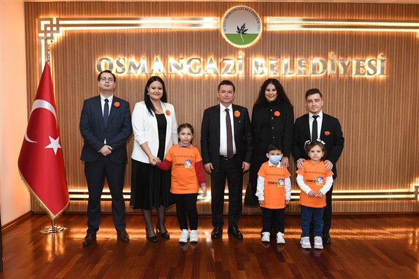 LÖSEV Bursa’dan Başkan Aydın’a ziyaret