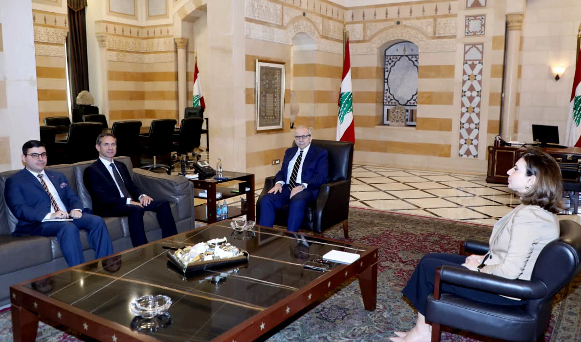 Lübnan Başbakanı Selam, Türkiye'nin Beyrut Büyükelçisi Lütem ile görüştü