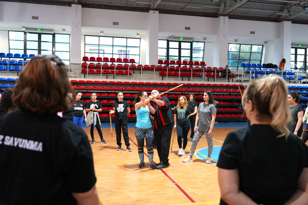 Maltepe'de öz savunma eğitiminde son eğitim seansı tamamlandı