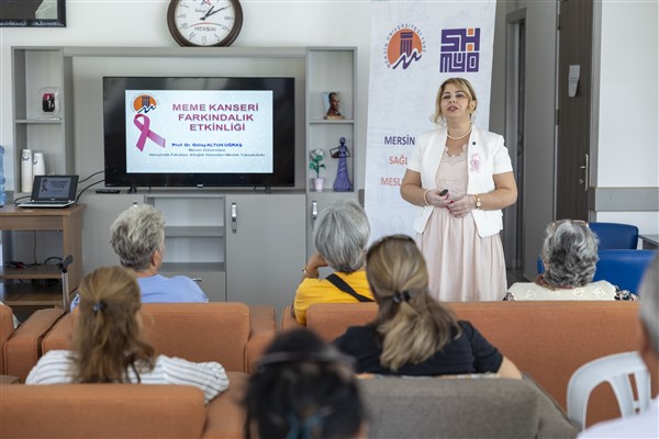 Mersin'de “Meme Kanseri Farkındalık Ayı” kapsamında etkinlik gerçekleşti