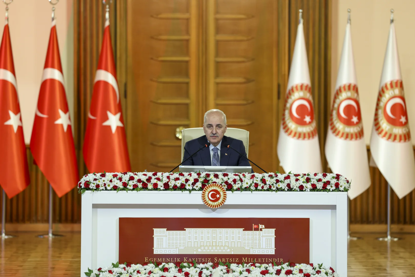 Milli Dayanışma, Kardeşlik ve Demokrasi Komisyonu, TBMM Başkanı Kurtulmuş'un başkanlığında toplandı