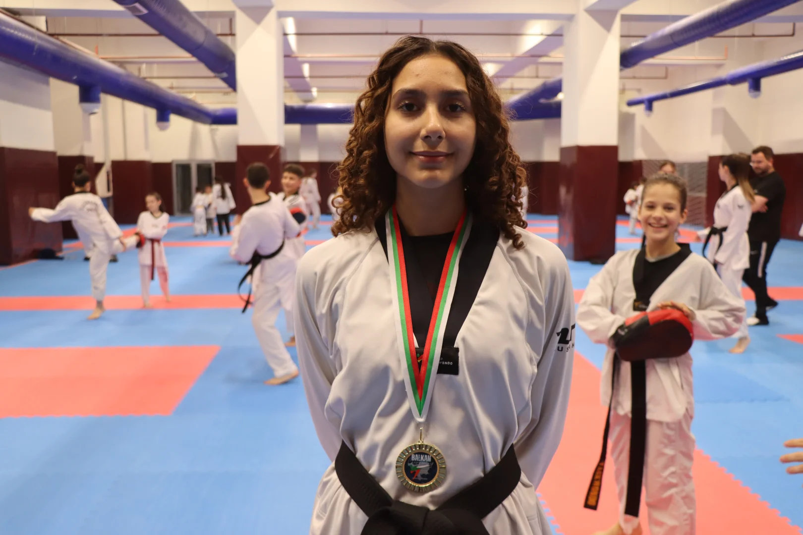 Milli tekvandocu, Balkan Şampiyonası'nda Türk bayrağını dalgalandırmanın gururunu yaşıyor