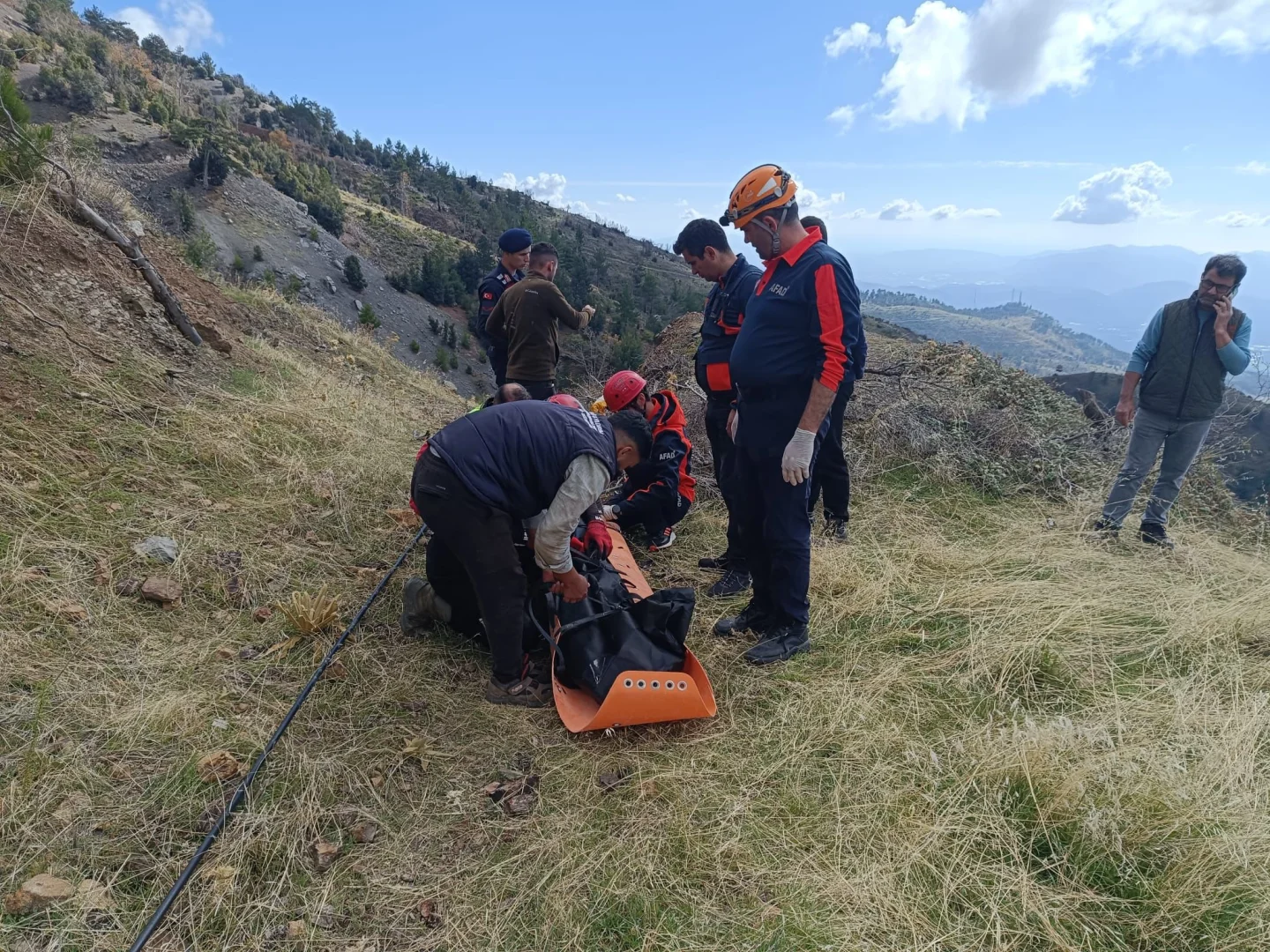 Muğla'da av sırasında kaybolan emekli öğretmen ölü bulundu