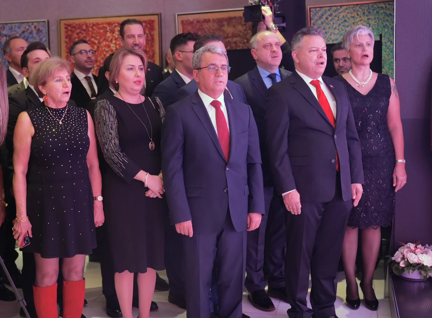 New York'taki Türkevi'nde Cumhuriyet Bayramı töreni