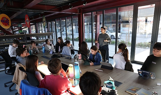 Nilüfer’de çocuklar animasyonun temellerini öğrendi