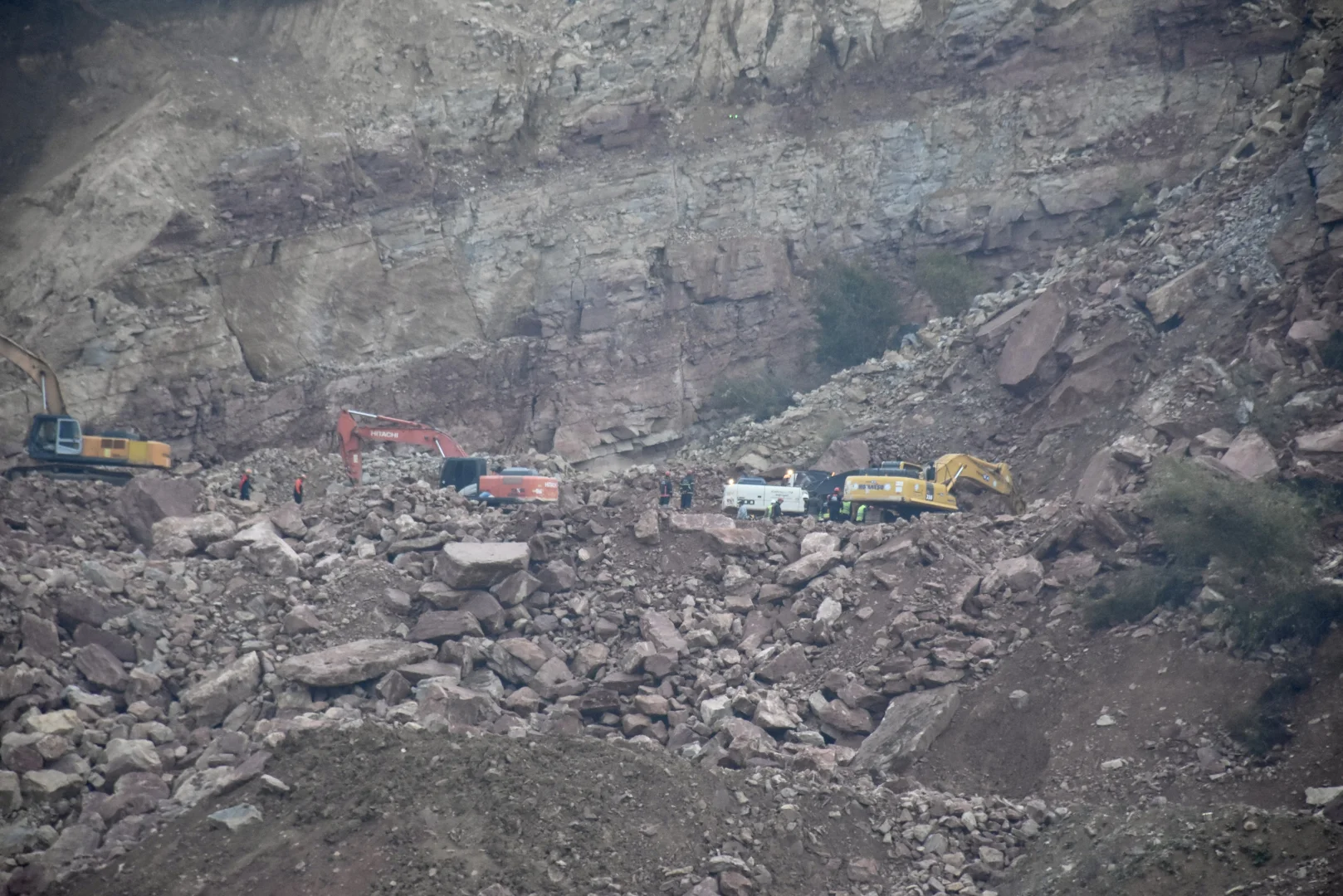 Ordu'da taş ocağı şantiyesinde göçük altında kalan işçinin cenazesine ulaşıldı