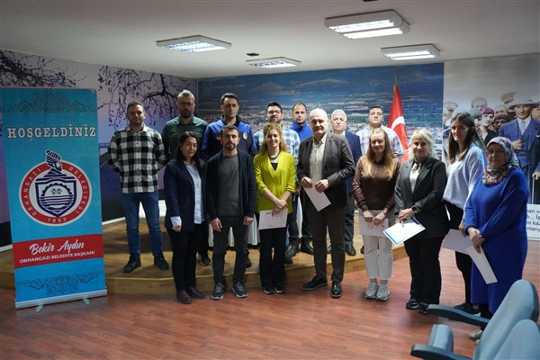 Orhangazi’de belediye personeline “sağlıklı yaşam eğitimi”
