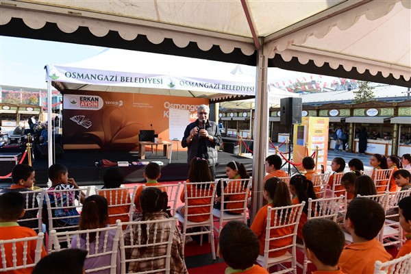 Osmangazi Kitap Fuarı devam ediyor