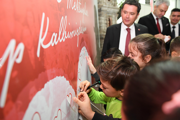 Osmangazili çocuklardan Atatürk'e mektup