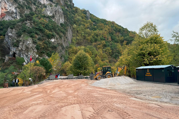 Oylat Mağarası bölgesinde çevre düzenleme çalışmaları