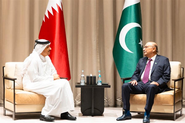 Pakistan Cumhurbaşkanı Zerdari, Al Sani ile görüştü