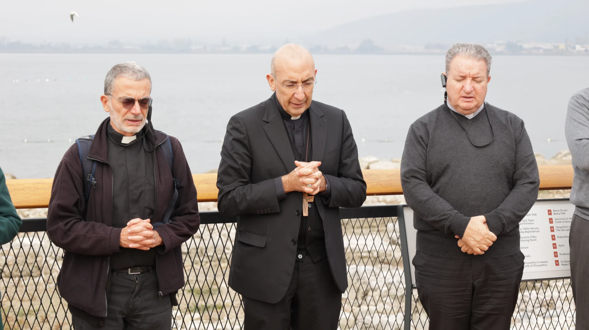 Papa 14. Leo'nun Türkiye ziyareti öncesinde Vatikan heyeti Bursa'ya geldi