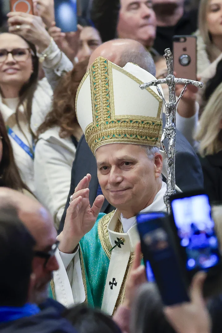 Papa 14. Leo, Vatikan'da düzenlenen Yoksullar Jubilesi ayinini yönetti