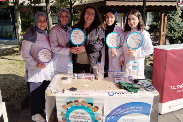 Rize’de Dünya Diyabet Günü etkinliği
