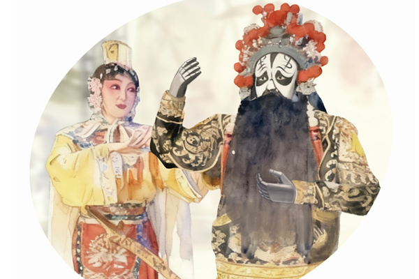 Robotik teknoloji  ile buluşan Pekin Operası, geleneksel sanata yeni bir soluk getiriyor