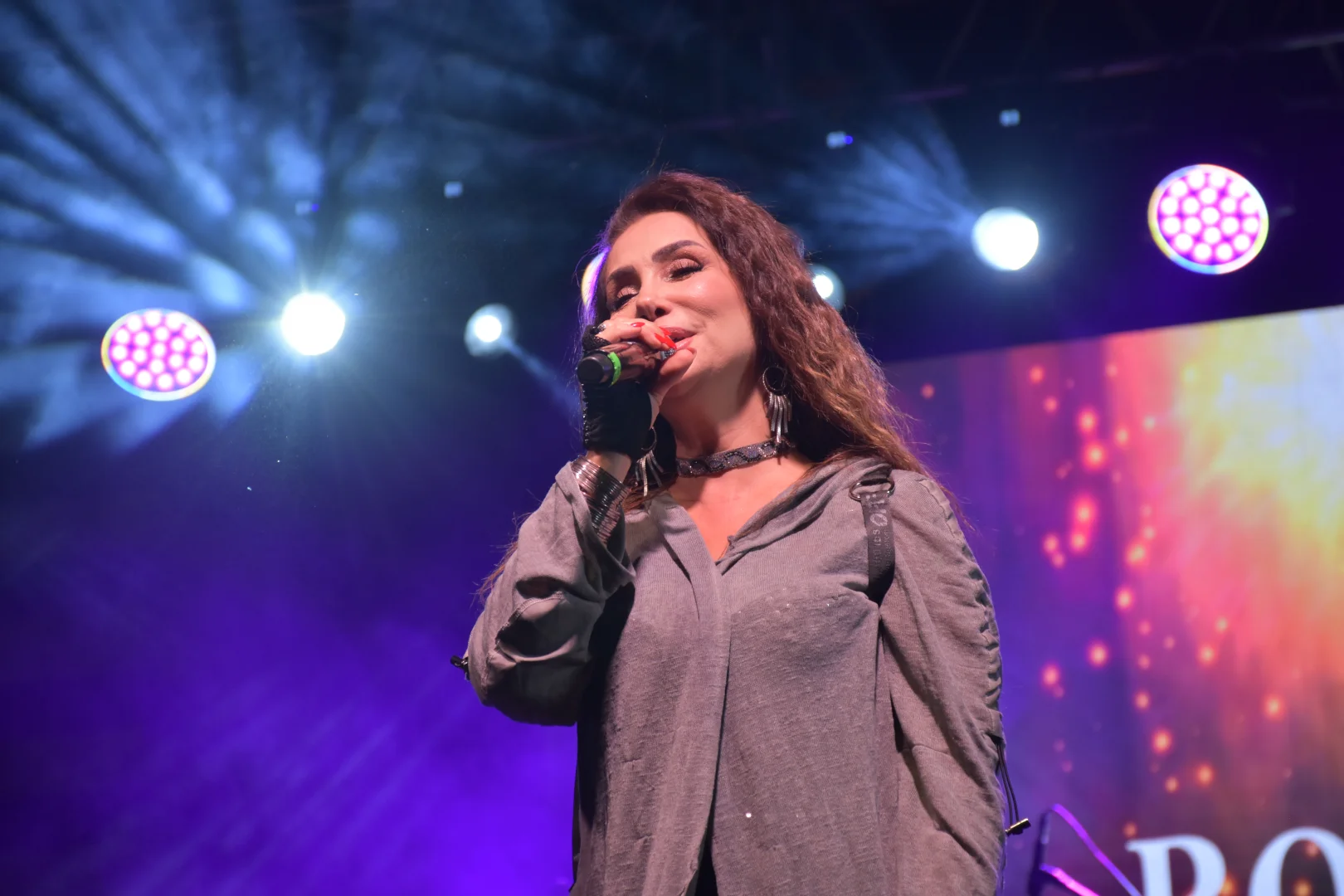 Rojin Şırnak'ın Cizre ilçesinde konser verdi