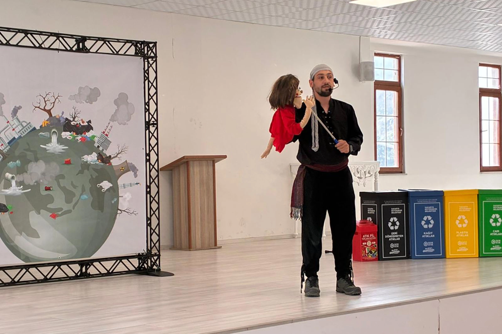 Sakarya'da miniklere eğlenceli buluşma