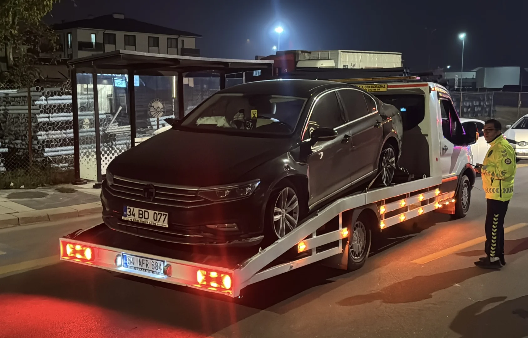 Sakarya'da polisten kaçan 3 şüpheli kovalamaca sonucu yakalandı