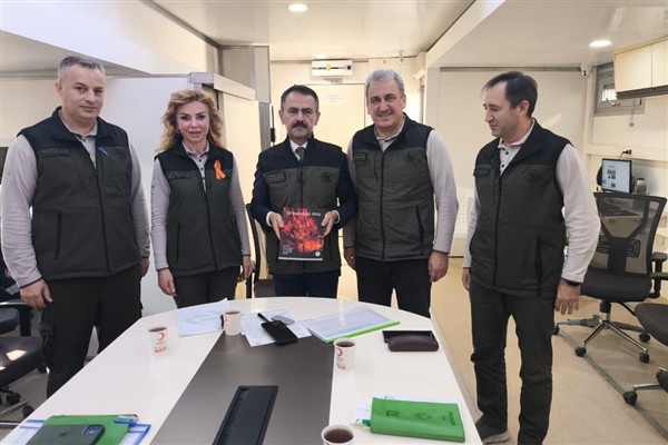 Sakarya Orman Bölge Müdürü Topçu'dan Vali Aktaş'a ziyaret