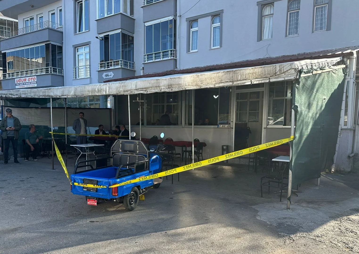 Samsun'da silahlı saldırı sonucu 2 kişi yaralandı