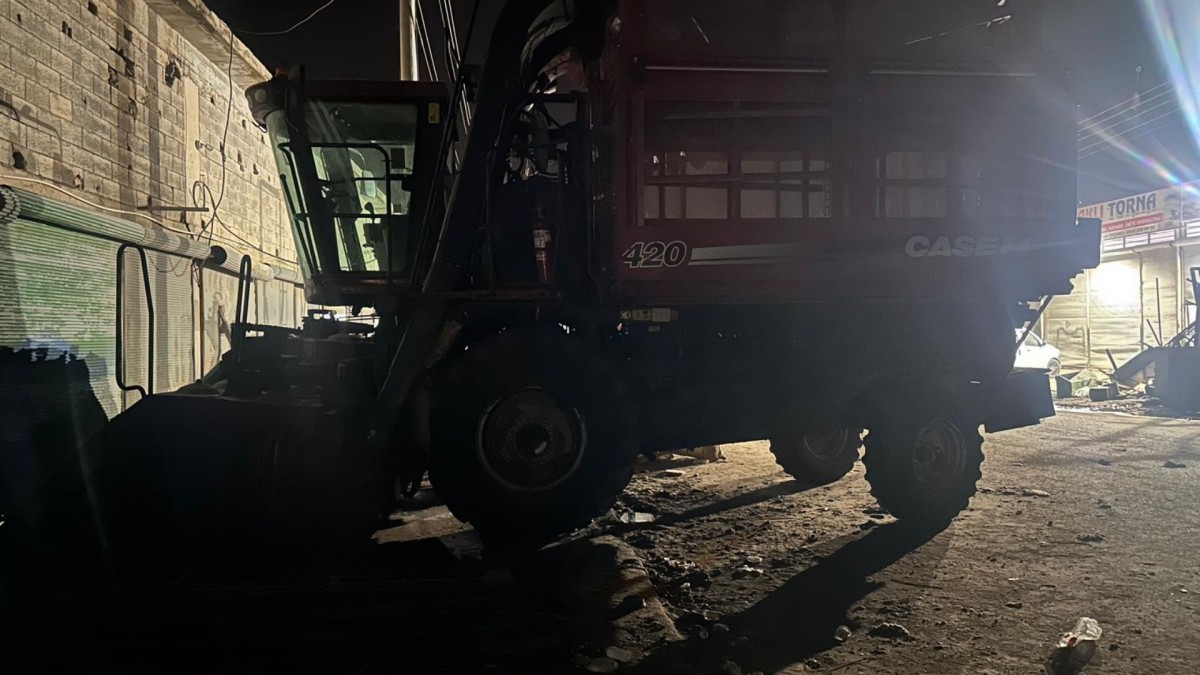 Şanlıurfa’da 1 milyon TL’lik biçerdöver hırsızlığı: Hırsızlar yakalanamadı