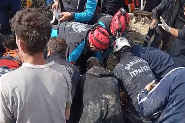 Şanlıurfa’da inşaatta göçük