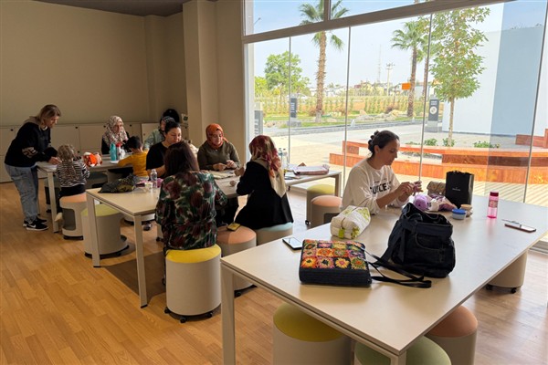 Sarıçam’da El Sanatları Kursu açıldı