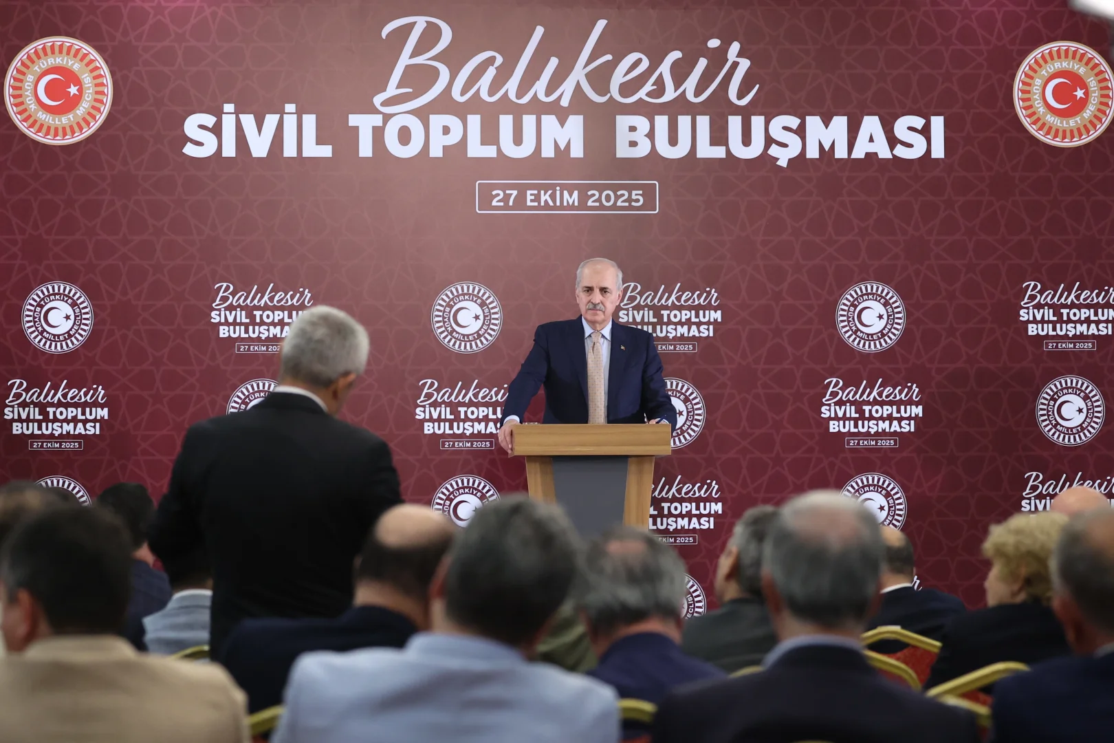 TBMM Başkanı Kurtulmuş, Balıkesir Sivil Toplum Buluşması programında konuştu