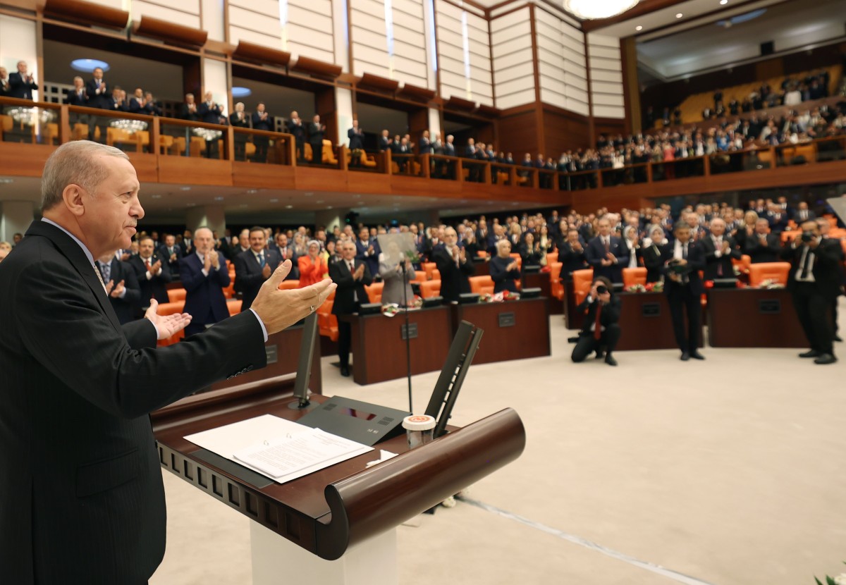 TBMM’de ‘Mini Zirve’: Erdoğan, Bahçeli, Bakırhan ve Dervişoğlu ile Bir Araya Geldi