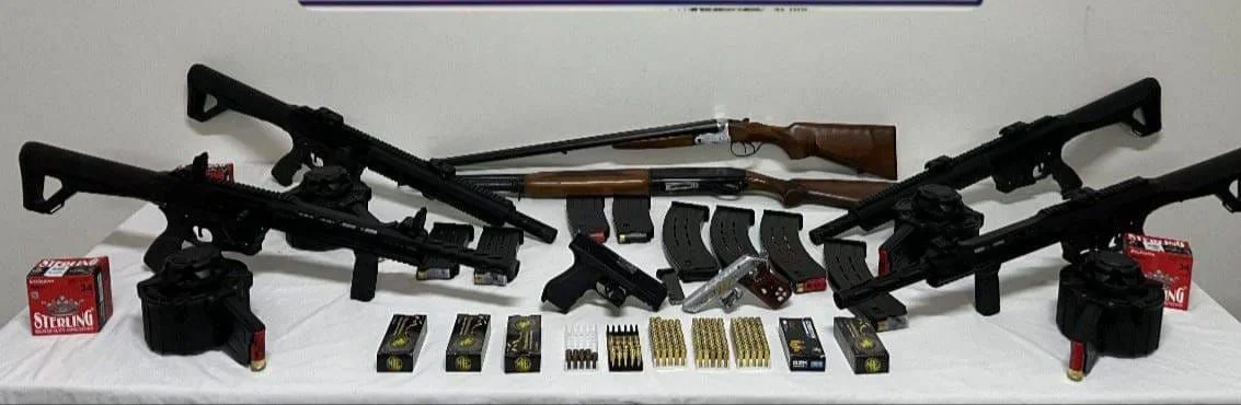 Tekirdağ'da ruhsatsız silahların bulunduğu çiftlikte yakalanan 2 şüpheli tutuklandı