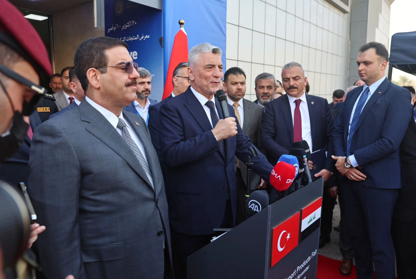 Ticaret Bakanı Ömer Bolat, Irak'ta