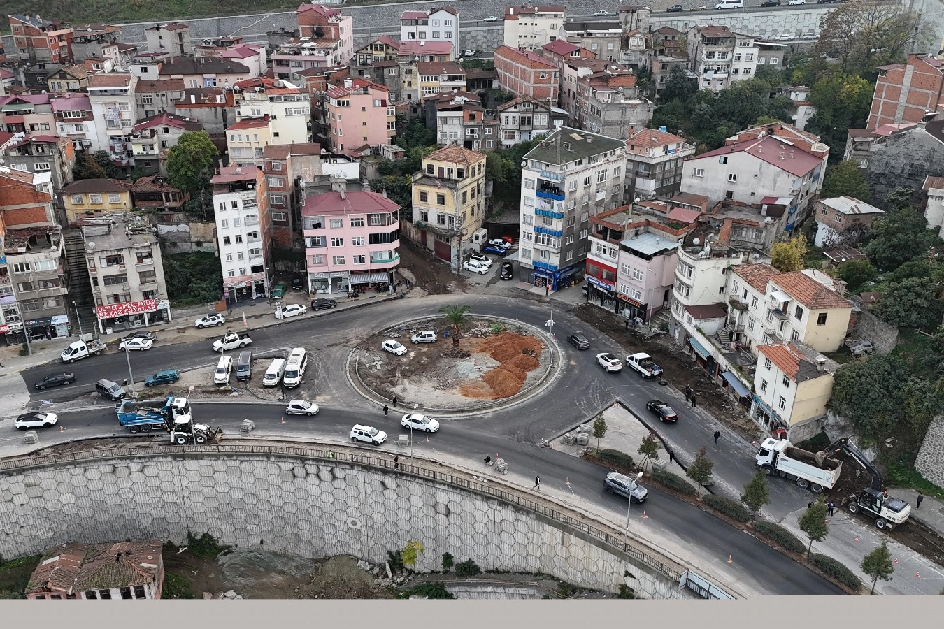 Trabzon'da Esentepe KavşağI trafiği rahatlatacak